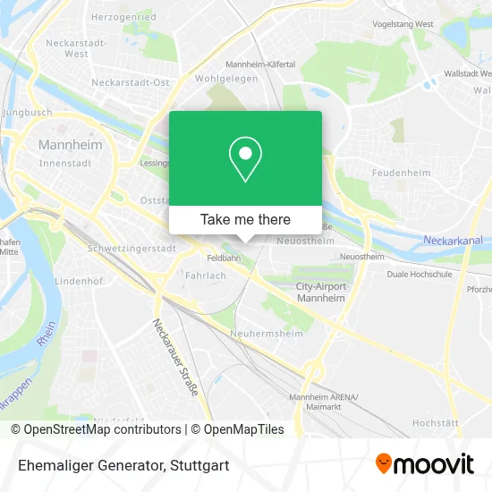 Ehemaliger Generator map