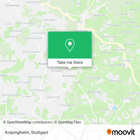 Kolpingheim map