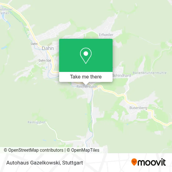 Autohaus Gazelkowski map