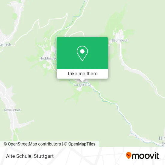 Alte Schule map