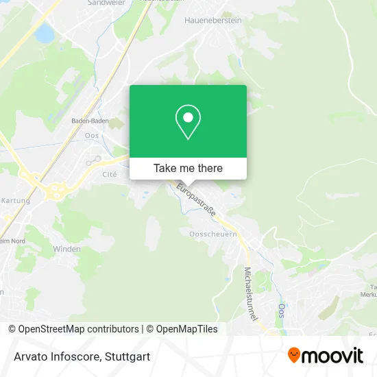 Arvato Infoscore map