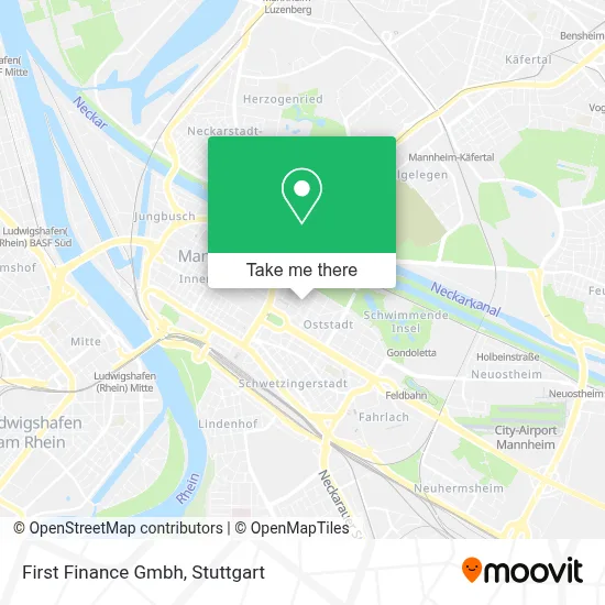 First Finance Gmbh map