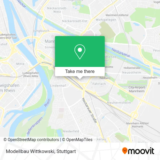 Modellbau Wittkowski map