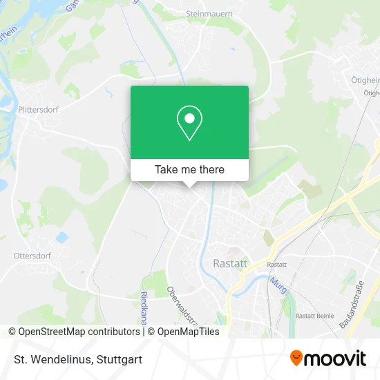 St. Wendelinus map