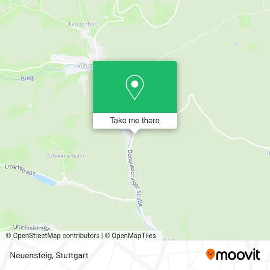 Neuensteig map