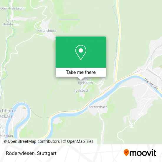 Röderwiesen map