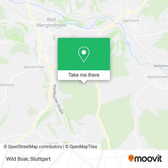 Wildschwein map