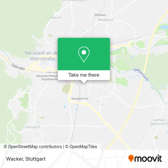 Wacker map
