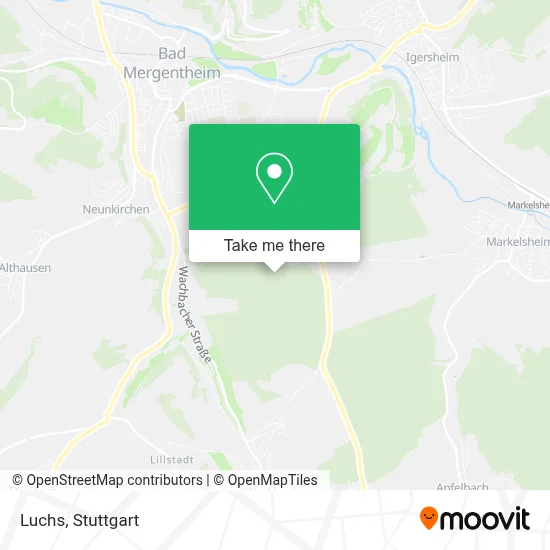 Luchs map