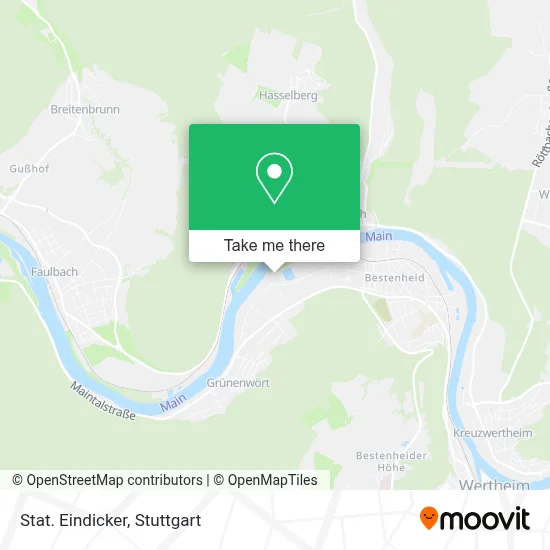 Stat. Eindicker map
