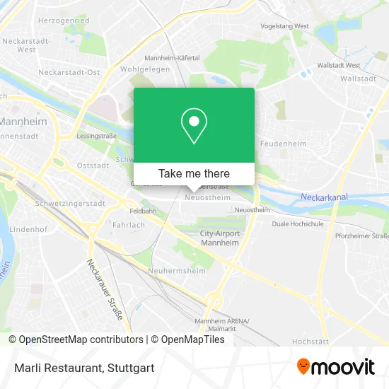 Marli Restaurant map