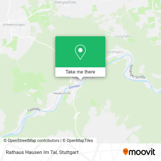 Rathaus Hausen Im Tal map