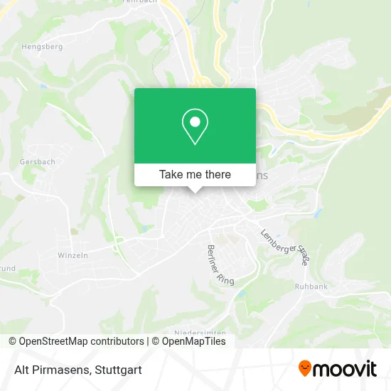 Alt Pirmasens map