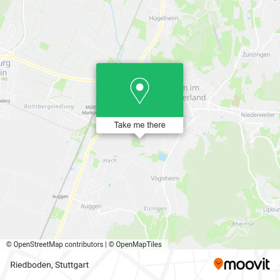 Riedboden map