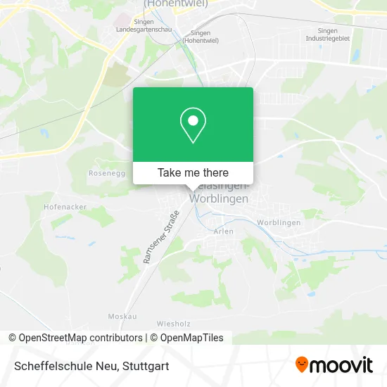 Scheffelschule Neu map