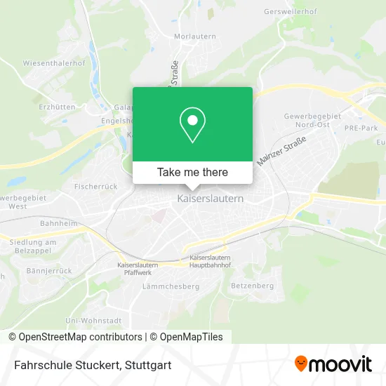 Fahrschule Stuckert map