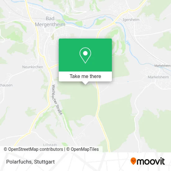 Polarfuchs map