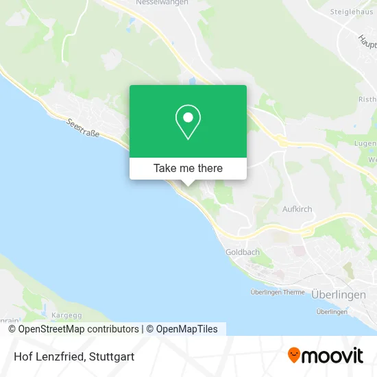 Hof Lenzfried map