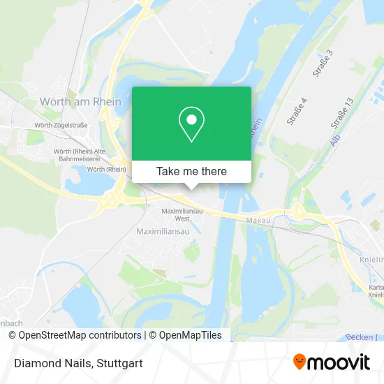 Diamond Nails map