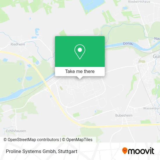 Proline Systems Gmbh map