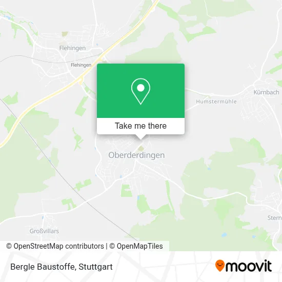 Bergle Baustoffe map