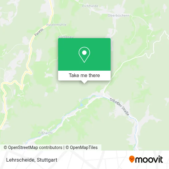 Lehrscheide map