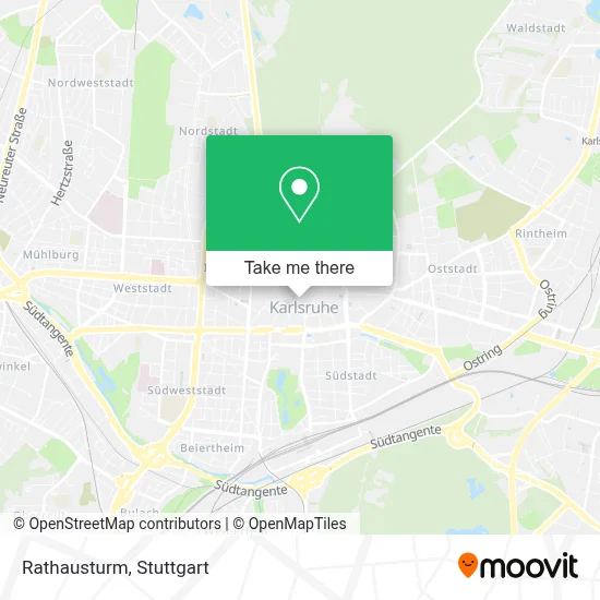 Rathausturm map