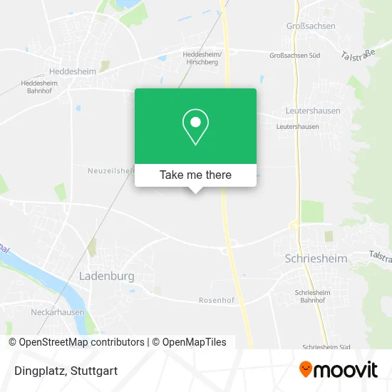 Dingplatz map