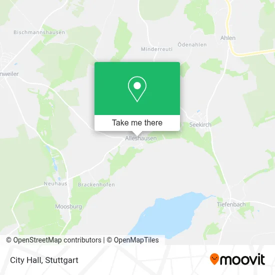 Rathaus map