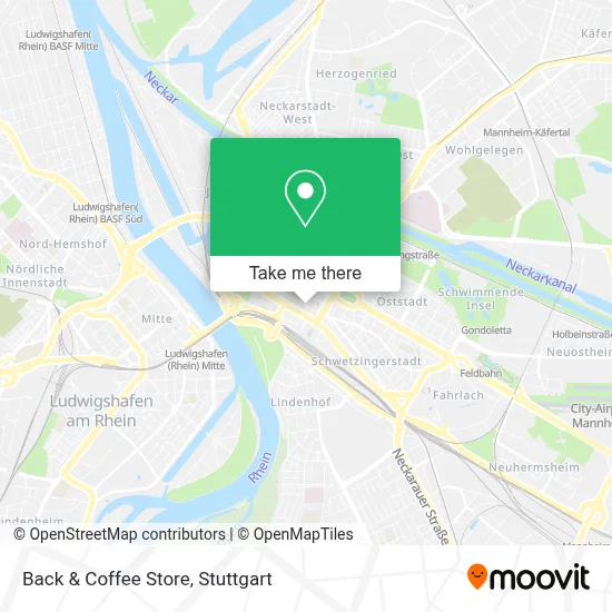 Back & Coffee Store map