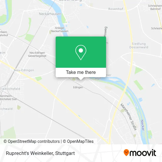Ruprecht's Weinkeller map
