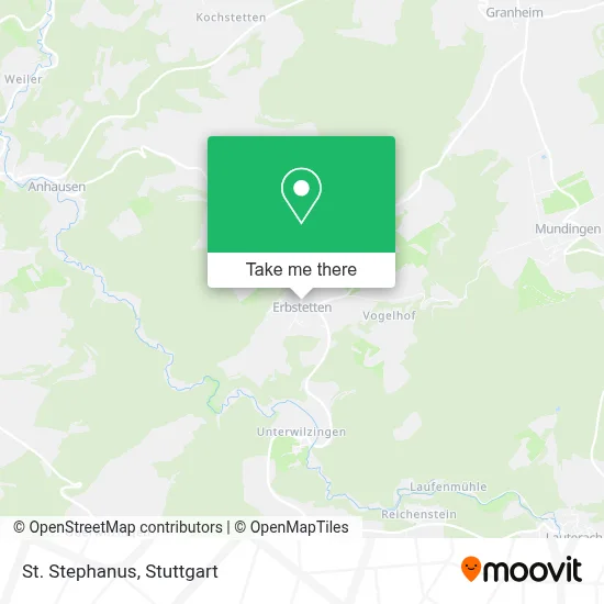 St. Stephanus map