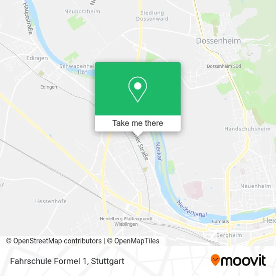 Fahrschule Formel 1 map