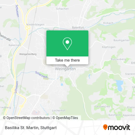 Basilika St. Martin map