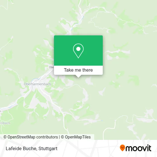Lafeide Buche map
