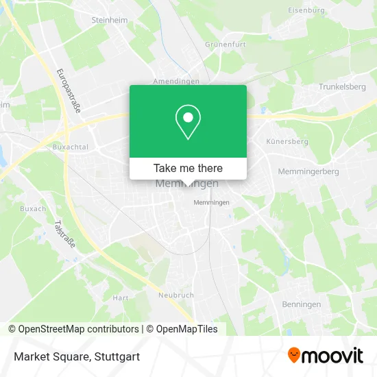 Marktplatz map