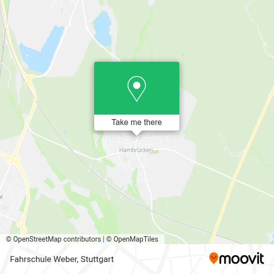 Fahrschule Weber map
