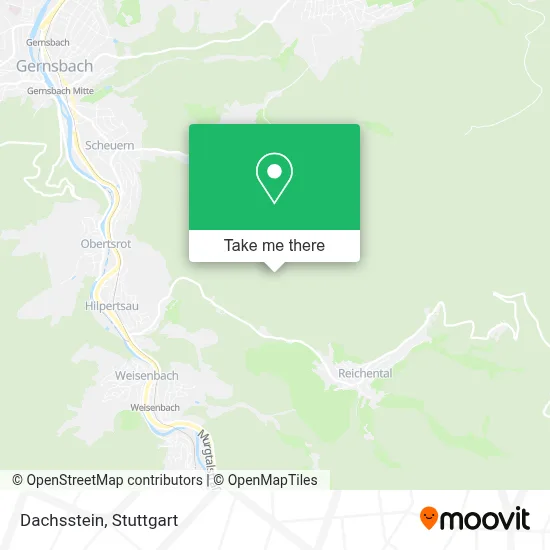 Dachsstein map