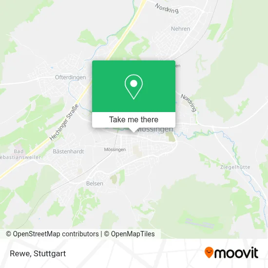 Rewe map