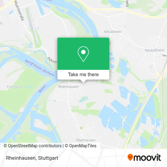 Rheinhausen map