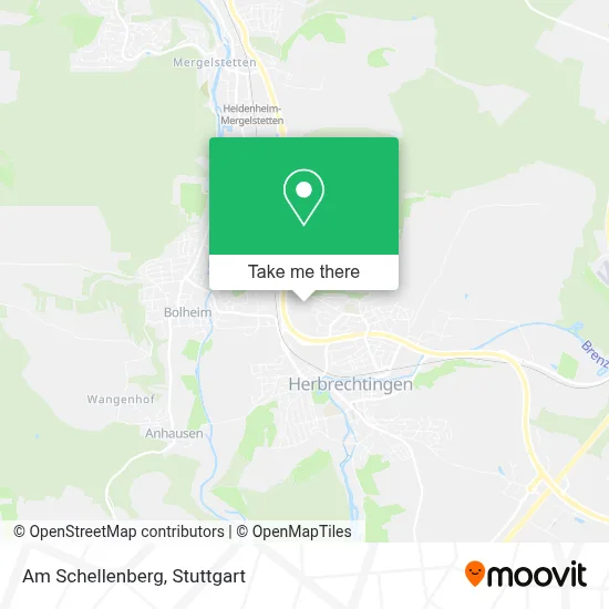 Am Schellenberg map