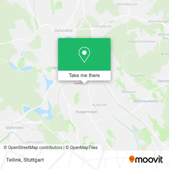 Tellink map