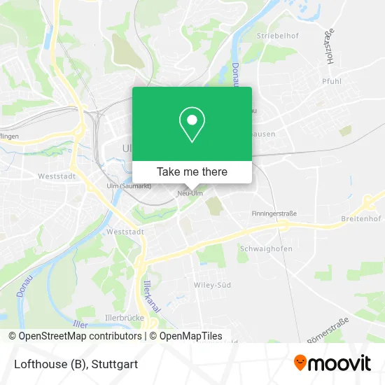 Lofthouse (B) map