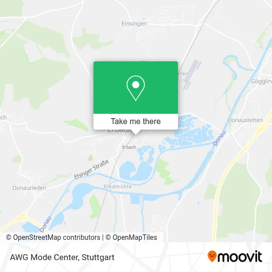 Awg-Modecenter map