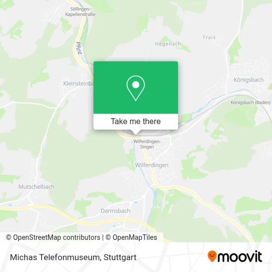 Michas Telefonmuseum map