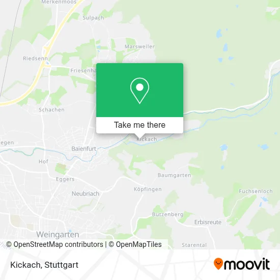 Kickach map