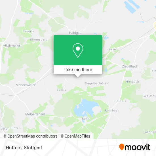 Hutters map