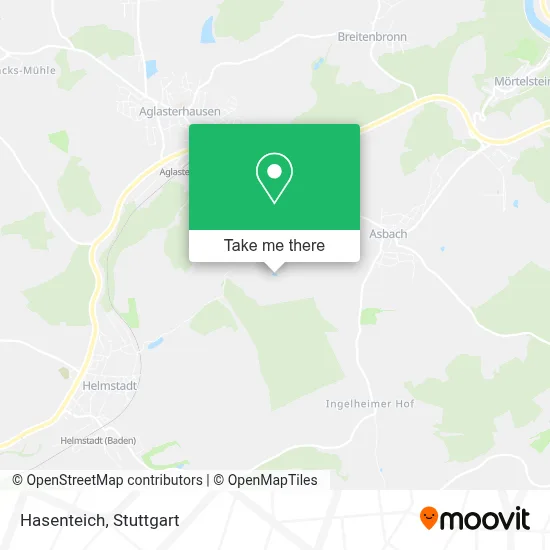 Hasenteich map