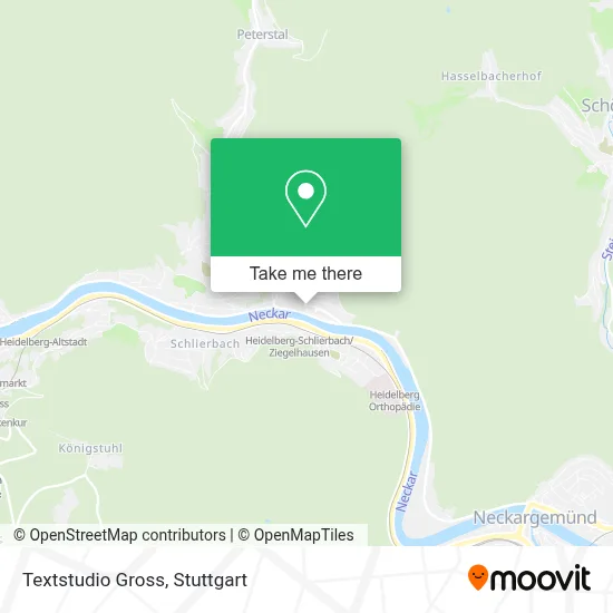 Textstudio Gross map