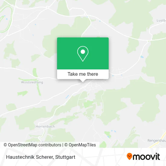 Haustechnik Scherer map